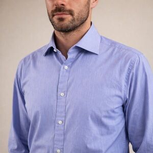 Thomas Pink Jermyn Street London Classic Blue Dress Shirt